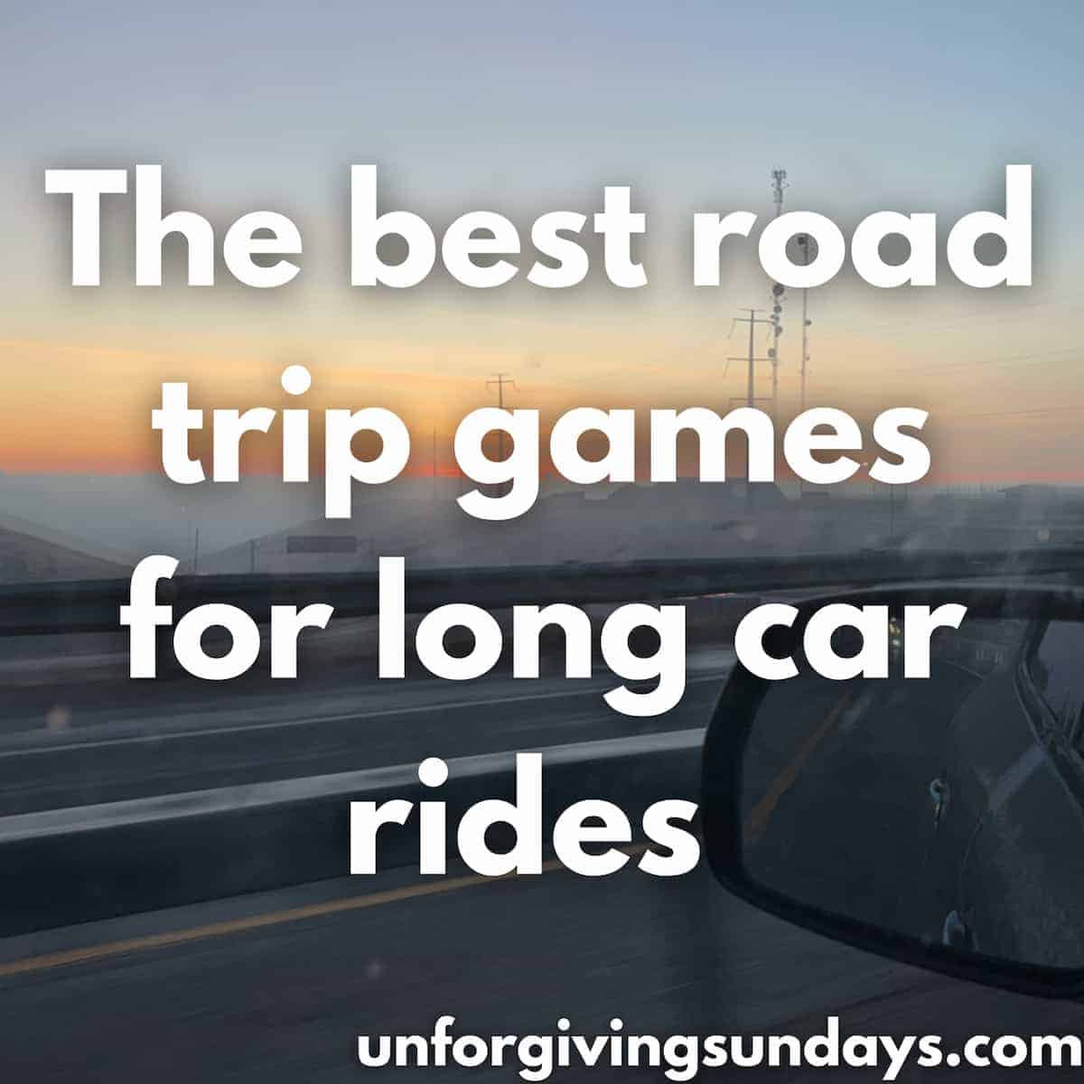 The best road trip games for long car rides